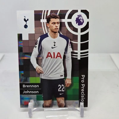 2025-26 Topps Premier League - Pro Precision Brennan Johnson Tottenham #416 - Image 1 of 2