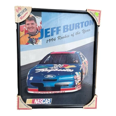 Jeff Burton #8 Framed Poster 20"x16" NASCAR - Image 1 of 2