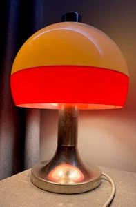 Vintage VEB Narva  Mid-Century Desk Table Lamp Space Age Plastic Metal LampDecor - Picture 1 of 10