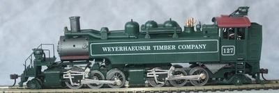 MANTUA HO  Classics Weyerhaeuser 2-6-6-2T Articulated Locomotive  Logger 351700 - Image 1 of 4