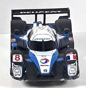 HO Scale Tomy AFX Mega G Peugeot 908 HDI FAP #8 "Total" Slot Car - Tested Works! - Picture 1 of 6