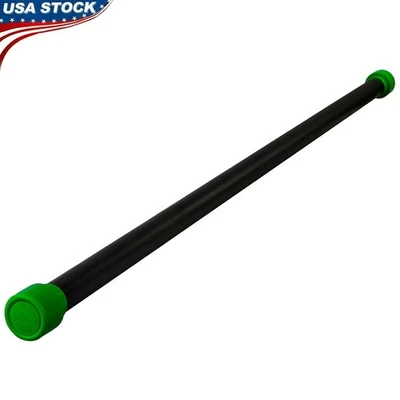 Barra de pesas de ejercicio Jumbo terapia de entrenamiento de fuerza yoga pilates fitness 12,5 lb Foto 1 de 4