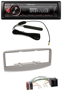 Pioneer MP3 DAB 1DIN AUX USB Autoradio für Fiat Multipla 186 1999-2010 grau - Bild 1 von 9