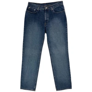 90s Polo Ralph Lauren Saturday Jean Size 10 High Rise Straight 100% Cotton VTG - Picture 1 of 15