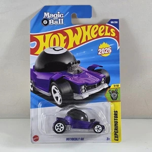 🔥2025 Hot Wheels ~ H Case ~ Decidedly Go ~ Magic 8 Ball ~ #180/250 ~ Purple🔥 - Picture 1 of 2