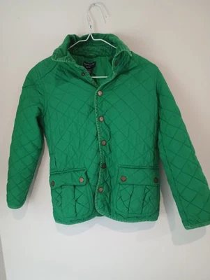 RALPH LAUREN 儿童女孩绗缝大衣夹克 M 码(8-10 岁) — 第 1/4 张图片