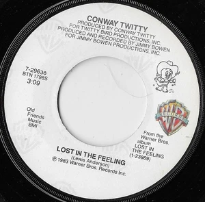 Lost In The Feeling / You've Never Been This Far Before / Conway Twitty VG+ - Picture 1 of 2
