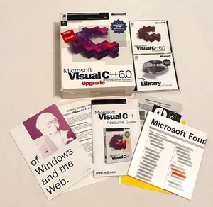 Microsoft Visual C++ 6.0 Edición Profesional Actualización Windows 95 NT 4 Prod Key - Imagen 1 de 7