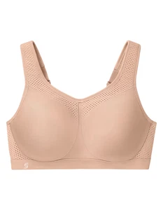 Glamorise Plus Size 40 G Hi-Impact Underwired Sports Bra 9066 Brand New 40G Tan - Picture 1 of 9