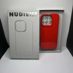 Nudient Case Thin iPhone 16 Pro Cherry Red Glossy 🍒 - Bild 1 von 4