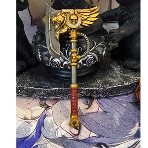 Zart bemalte Axt Messer Waffe Modell für Joytoy Ultramarines Actionfigur - Bild 1 von 1