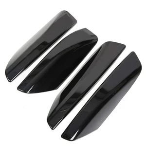 Black Exterior Roof Rails Rack End Cover Protection Shell Cap Replacement for... - Picture 1 of 7