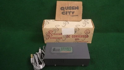 NOS vintage Electronics International 603 AC converter 110VAC to 6VDC - Image 1 of 4