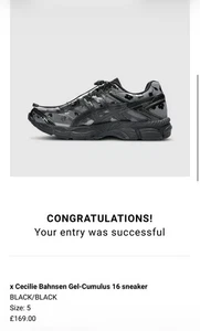 ASICS Cecilie Bahnsen x Gel Terrain Negro - UK 5 - PEDIDO CONFIRMADO👍✅ - Imagen 1 de 6
