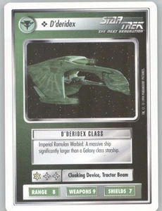 D'deridex | Star Trek CCG 1994 White Border | Near Mint - Bild 1 von 2