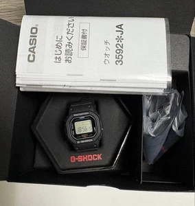 Reloj Anillo CASIO G-SHOCK Nano DWN-5600-1JR Negro Serie 5600 Unisex Japón - Imagen 1 de 6