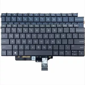 Nuevo para teclado retroiluminado HP Spectre x360 14-EU 14-EU0000 14-EU0008CA TPN-Q292 EE. UU. - Imagen 1 de 5