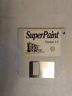 Vintage SuperPaint Apple Macintosh 1.1 3,5"" Diskette GRAFIKDESIGN IST MEINE LEIDENSCHAFT
