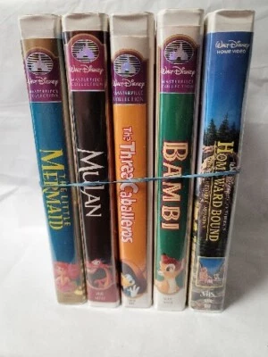 Walt Disney Children's VHS Movie Lot Homeward Bound Incredible Journey & More!   Foto 1 de 4