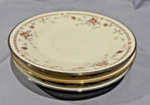 3 Different NORITAKE IVORY China Desert Plates. - Picture 1 of 4