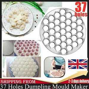 37 Holes Dumpling Mould Maker Ravioli Aluminum Mold Pelmeni Kitchen DIY Tool UK - Picture 1 of 13