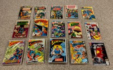 SUPERMAN: 97 Book Lot, DC Comics, 1967-1993, Action Comics, Death of, Superboy