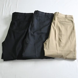 Lot 3 Vtg JB Britches Nordstrom 36x32 USA Made Pleated Cuffed Wool Dress Pants - Picture 1 of 9