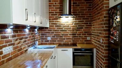 3m² Backstein Klinker Riemchen Verblender Ziegel Verblendstein, frostsicher - Bild 1 von 4