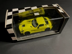 MINICHAMPS 410113201 - MERCEDES-BENZ SLS AMG GT3 GELB YELLOW - 1/43 DIE CAST - Picture 1 of 2