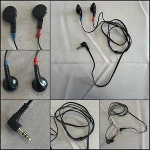 CUFFIE AURICOLARI HEADSET UNIVERSALI COLORE NERO - Zdjęcie 1 z 7