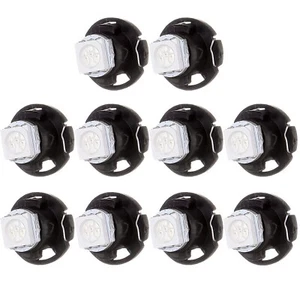 cciyu 10 Pack White T5/T4.7 T1.25" Neo Wedge LED Bulbs w/Base Replacement fit... - Picture 1 of 7
