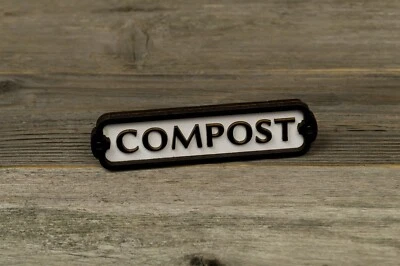 Компост, мусор, мусор, мусорная доска, винтажный стиль, железная дорога, ретро, - Изображение 1 из 4