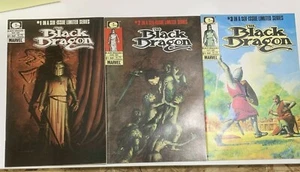 Epic Comics The Black Dragon Limited Series 1-6 of 6 Full Run - Picture 1 of 12
