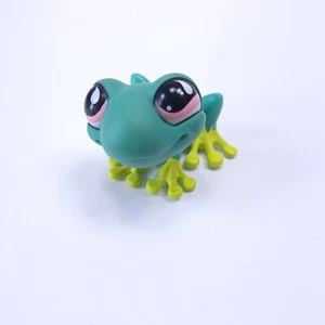 Littlest Pet Shop LPS TREE RANA verde con ojos rosados Hasbro - Imagen 1 de 4