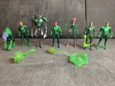 Lot Of 7 Mattel DC Green Lantern Movie  Figures 2010 3.75 Inch