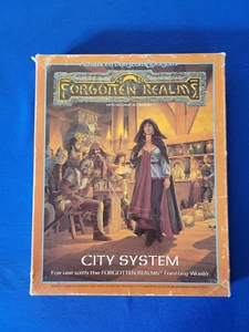 Juego de caja Forgotten Realms City System - AD&D 1040 (completo) - Imagen 1 de 3