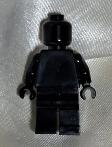 Minifigura Lego monocromo negra - Imagen 1 de 1