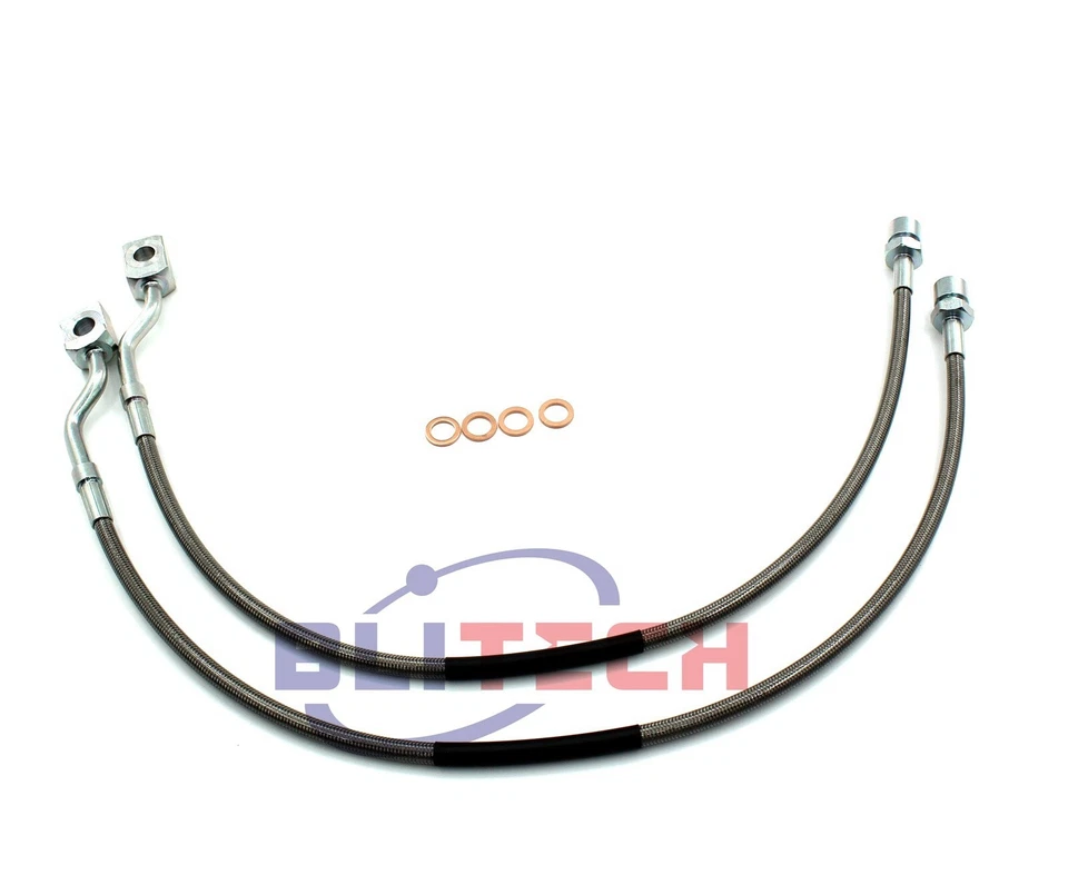 Paquete de 2 líneas de freno delanteras 89370 para Chevy Silverado GMC Sierra 1500 2007-2019 NUEVO Foto 1 de 2