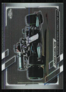 2021 Topps Chrome Formula 1 #96 Lewis Hamilton/F1 Cars - Picture 1 of 2