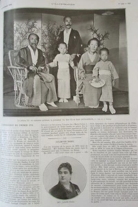 JAPON ASSASSINAT PRINCE ITO / EXPEDITION POLE SUD SHACKLETON L ILLUSTRATION 1909 - Picture 1 of 4