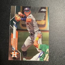 Carlos Correa 2020 Topps Chrome #29 Houston Astros B2