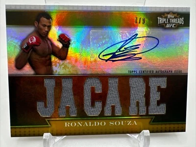Ronaldo Souza 2012 Triple Threads Gold 7/9 UFC - 872 - Image 1 of 2