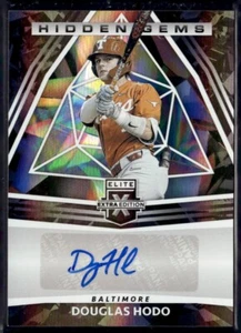2022 PANINI ELITE EXTRA EDITION HIDDEN GEMS AUTO #HG-DH DOUGLAS HODO - Picture 1 of 2