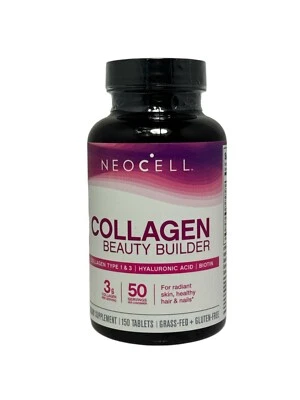 Neocell Colágeno Beauty Builder Colágeno Tipo 1 y 3 Suplemento Dietético 150 Unidades Foto 1 de 2