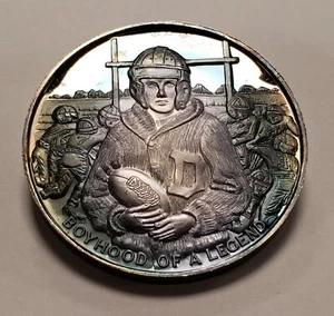 1 oz .999 Silver Medal Legacy of JFK Kennedy - Boyhood of a Legend - SKU-F4544 - Picture 1 of 5