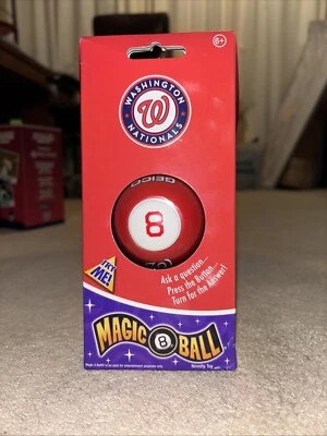 2017 Washington Nationals Magic 8 Ball SGA Stadium Giveaway New MLB Baseball - Image 1 of 2