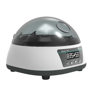 Digital Lab Microcentrifuge Machine High speed PCP Centrifuge w/ Timer 7000rpm - Picture 1 of 7