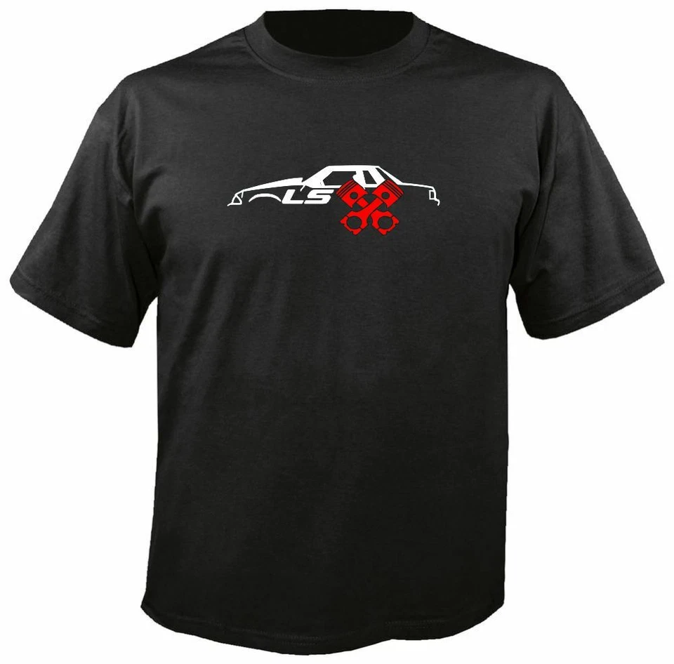 CAMISETA LS FOX BODY COUPE con PISTONES lsx mustang motor swap gt lx motor 5.3 Foto 1 de 1