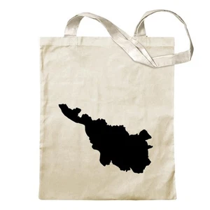 Bremen Deutschland Silhouette Tragetasche Baumwolltasche Stoffbeutel langer Hen - Bild 1 von 91