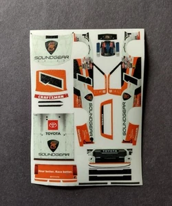 2025 Custom William Sawalich #1 SoundGear 1/64 Peel & Stick Decals - Picture 1 of 1